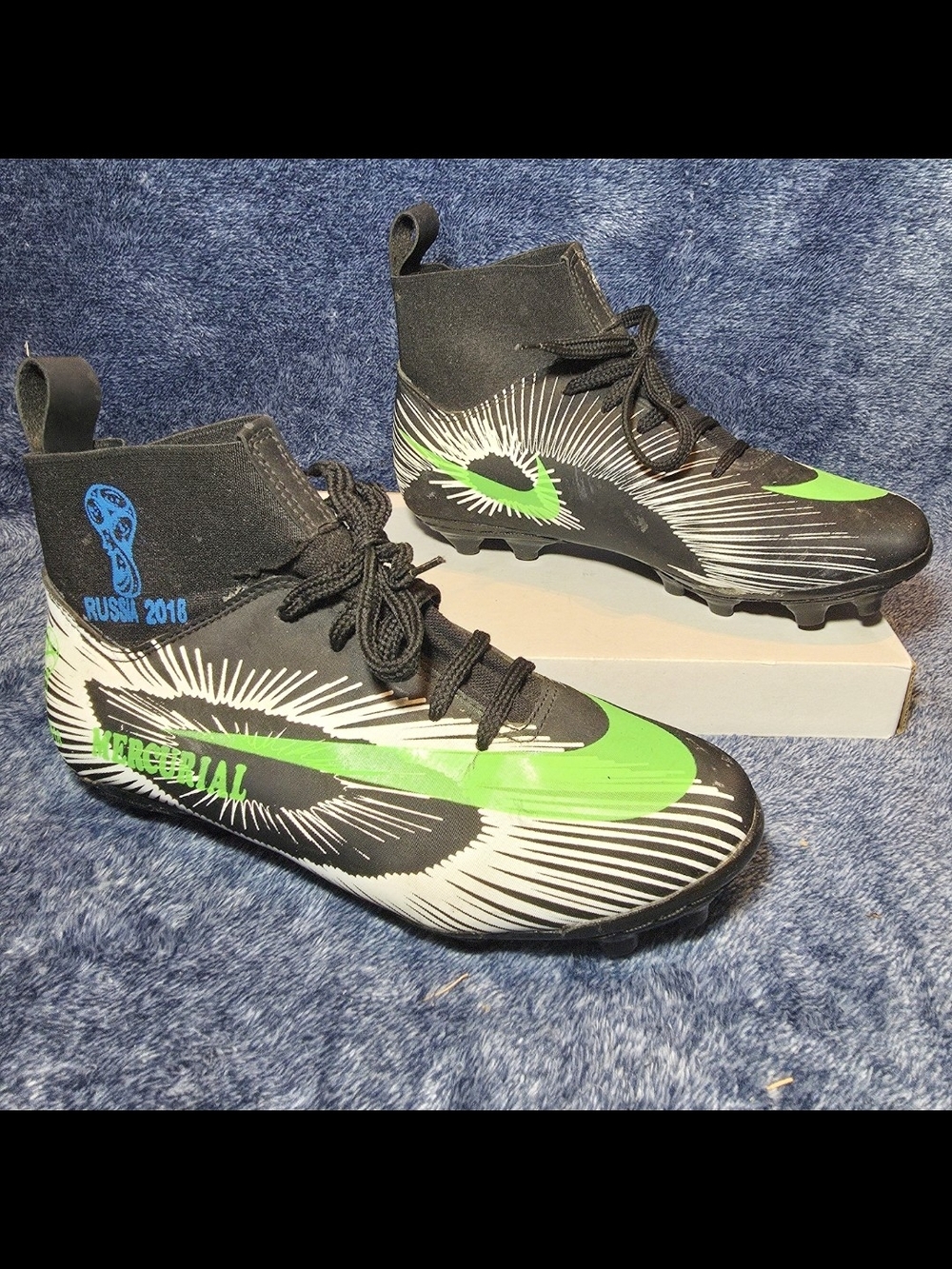 Nike Mercurial Superfly high-top football boots